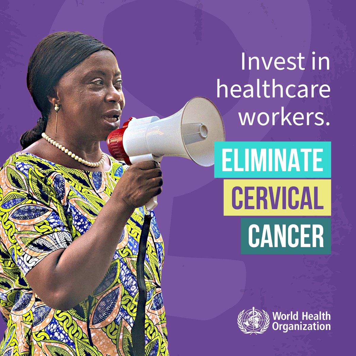 As #CervicalCancer awareness grows, so does the need for skilled health workers 🩺.

Investing in them NOW will help build capacity and bridge gaps in lower-middle-income countries, ensuring every woman and girl receives lifesaving care, regardless of her location or