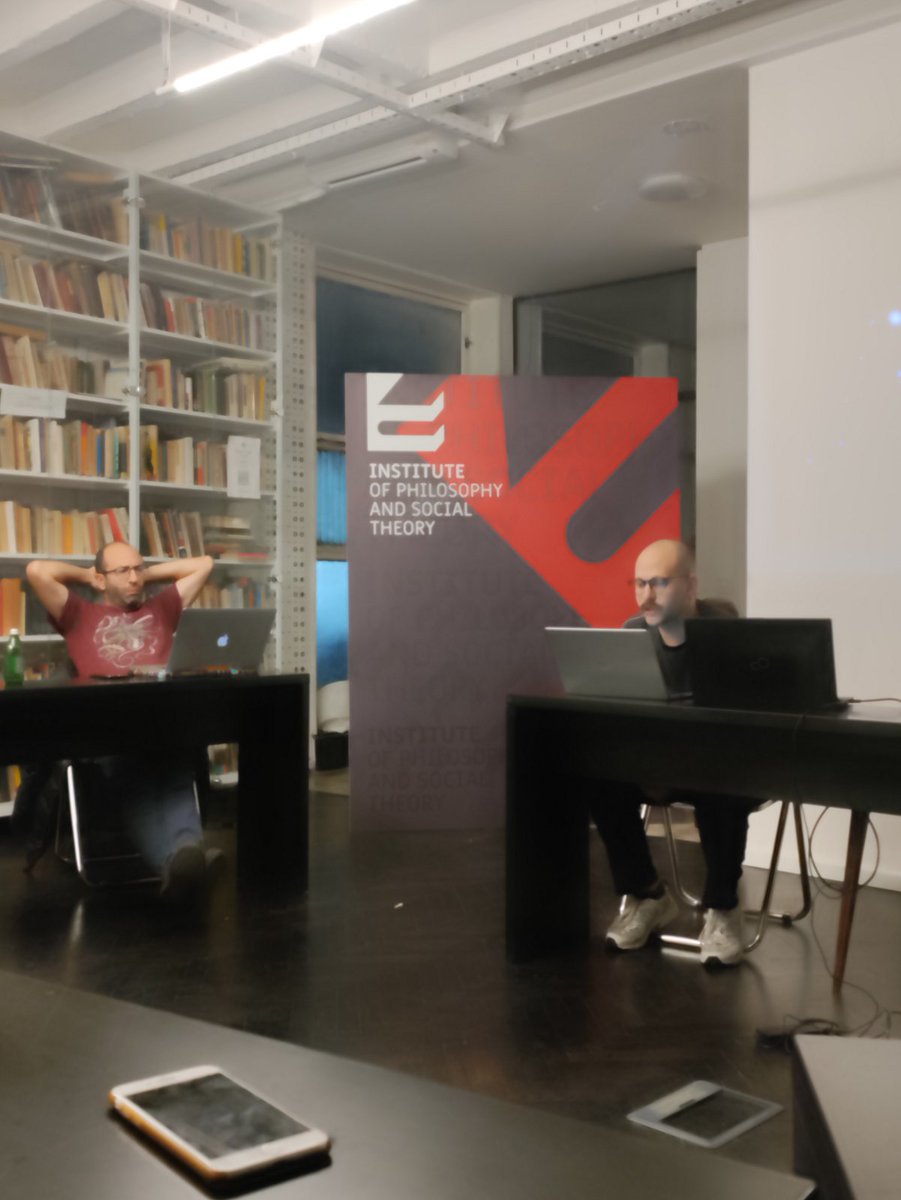 IFDT_Beograd's tweet photo. IFDT #CriticLab hosted a two-day workshop titled "[Workshop] On The (Im)Possibility of Conceptualizing Social Change in Eastern Europe." 
 
The event brought together philosophers and sociologists from Warsaw and Belgrade to exchange ideas on critical social change issues.  
More info: https://t.co/WOx8tc5HJM  

#EngagedThought #SocialChange #Philosophy #Sociology