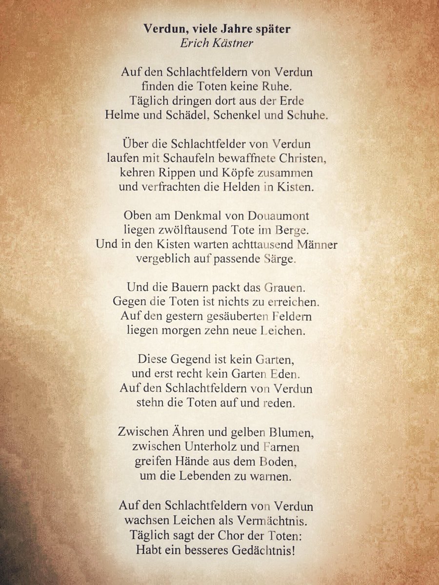 Vor 31 Jahren bat mich der Schulleiter, bei einer Gedenkfeier zum