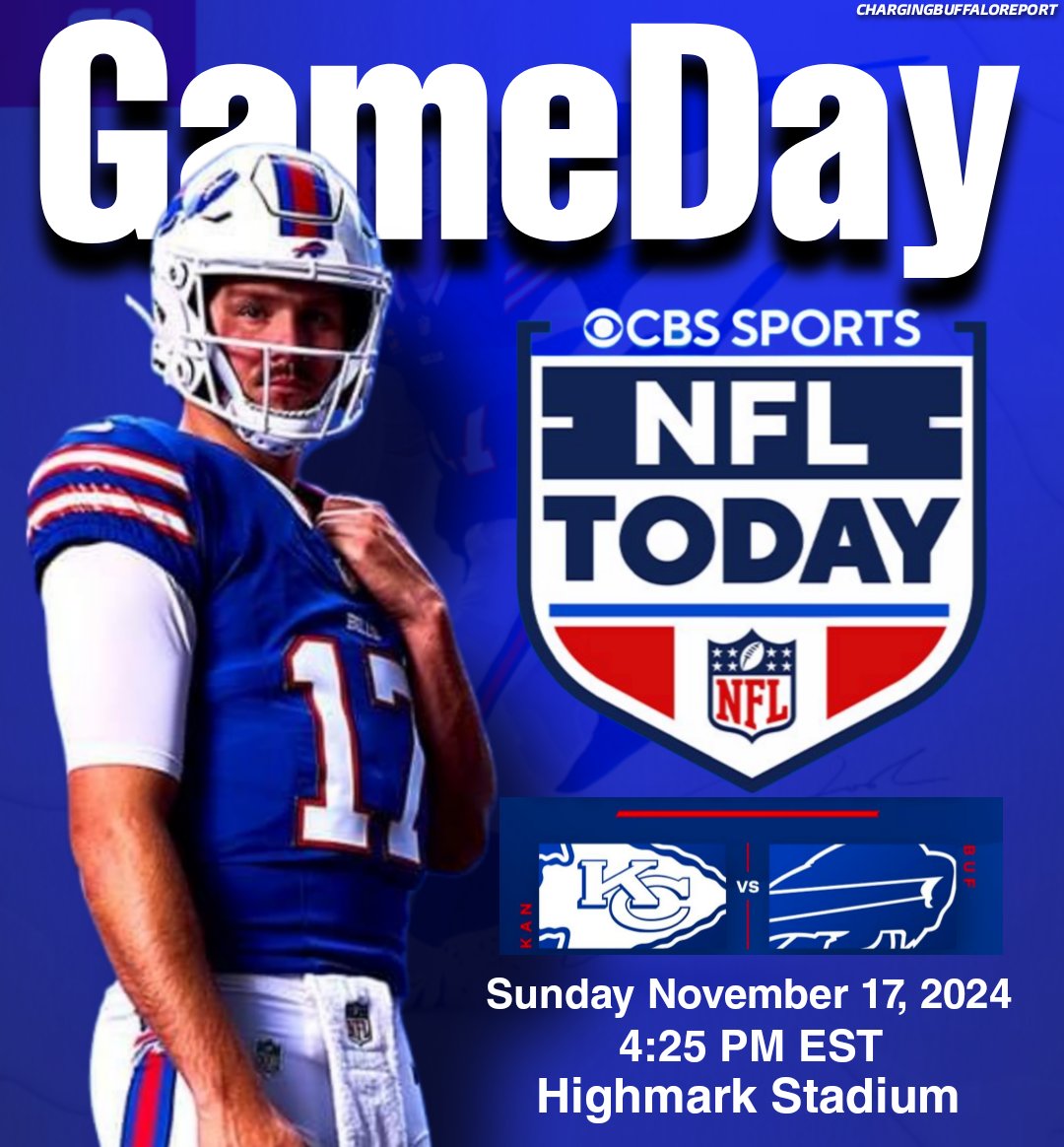FredKilmartin80's tweet photo. It's Game Day! 

The Kansas City Chiefs come to Highmark Stadium with their perfect record at stake, and the Buffalo Bills are looking to give Patrick Mahomes' team its first loss of the year. All this has the making of a huge AFC Clash.

#KCvsBUF #BillsMafia #DefendOurDirt https://t.co/keailB7E21