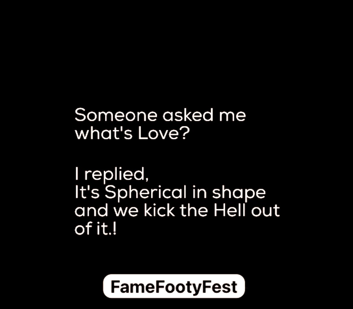 FameFootyFest's tweet photo. Football is Love ❤️ 
@famefootyfest https://t.co/plTuq4ypv5