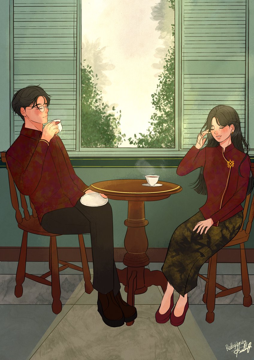 Redlight_ruby's tweet image. Another redraw!!