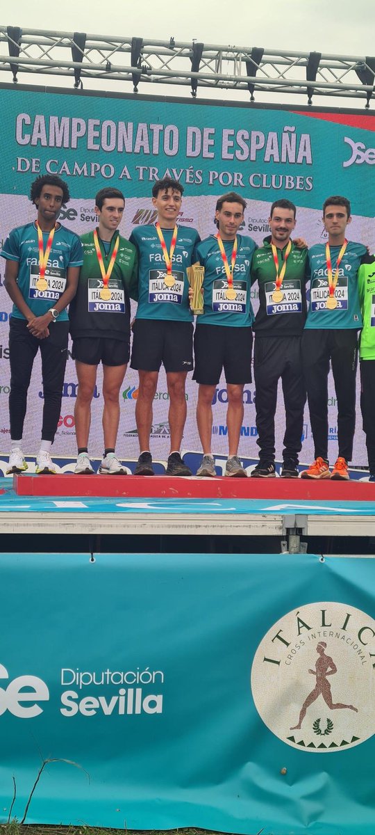 Podio Sub 23 🚹 #CrossXClubes

🥇 <a href="/atletismoplayas/">CA Facsa Playas de Castellón</a>  29  puntos
🥈 <a href="/Nerjaatletismo/">Trops Cueva de Nerja</a> 77  puntos
🥉 <a href="/CAUGuadalajara/">CA Unión Guadalajara</a> 89 puntos

👏👏👏 ENHORABUENA

📊 bit.ly/3ATylfx
📺<a href="/LaLigaPlus/">LALIGA+</a>