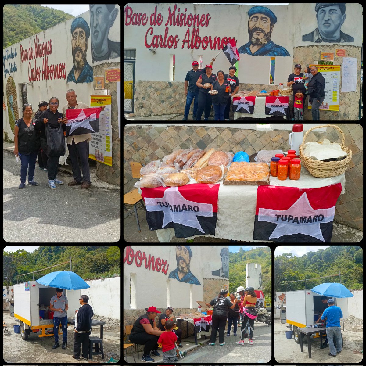 La Militancia del Mcpio. Campo Elías compartió y disfruto en la comunidad  de Agua Caliente con la Tupa Feria Solidaria.

Seguimos avanzando en la construcción de una economía productiva y sustentable.

#TupamaroEjemploDeLucha