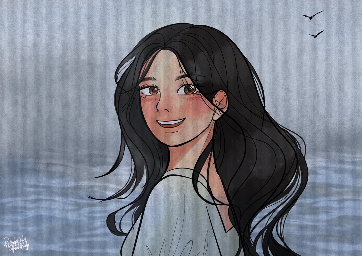 Redlight_ruby's tweet image. The weather is blue🟦