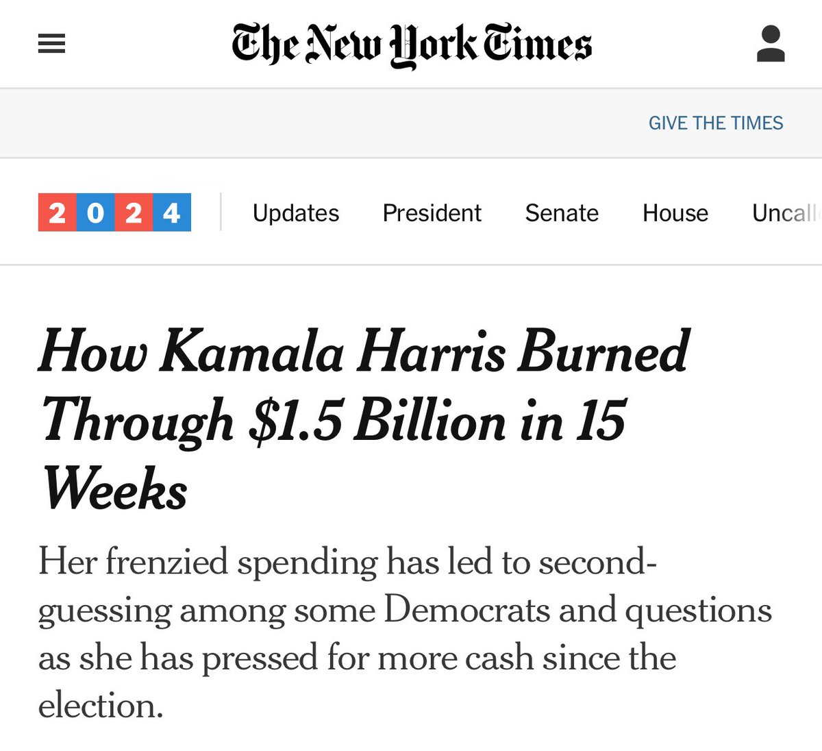 This is how badly they spent their own money, imagine how they spend yours