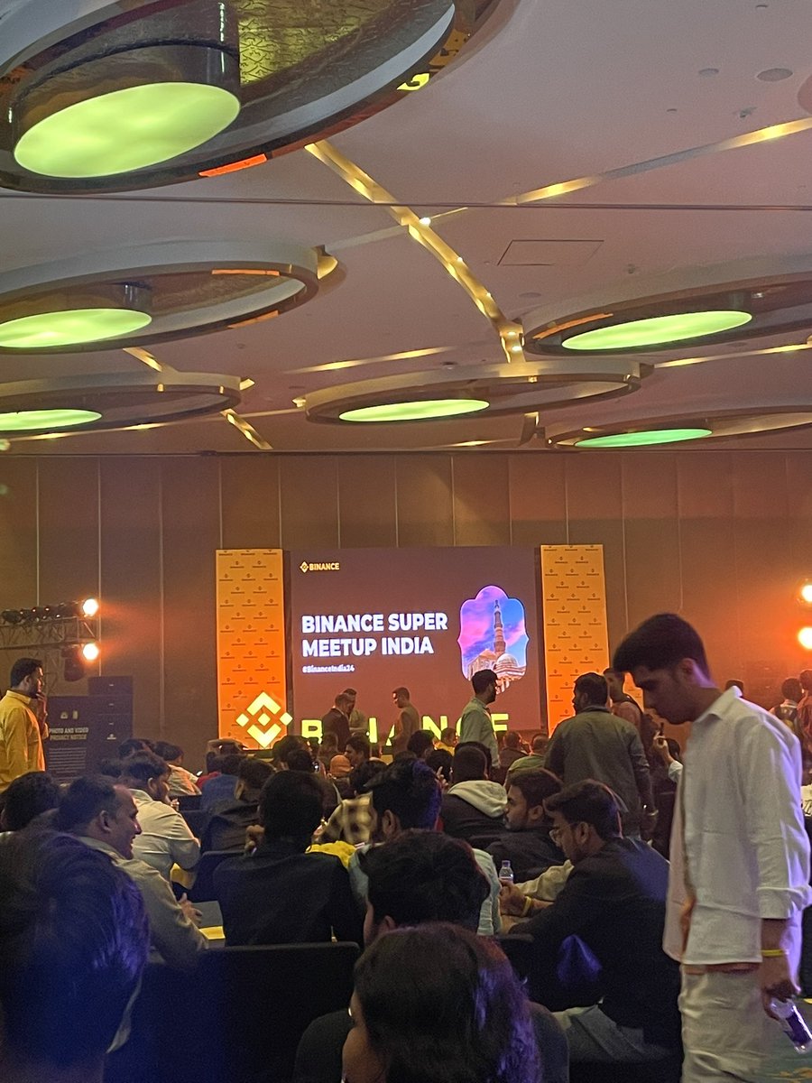 ishank_gera's tweet photo. Attending Binance super meet up !!
Super excited!
@binance @BinanceDesi #binance
#Binanceindia24 #BINANCE_LIVE
#BinanceEvent https://t.co/hsjim8mv38