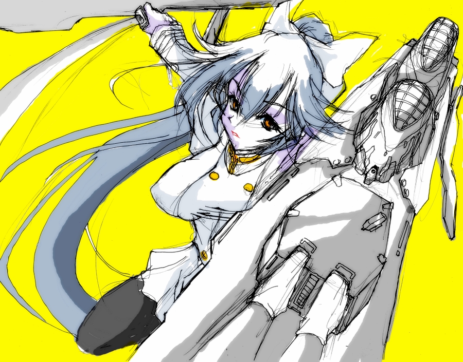 高雄(アズールレーン) 「('ー`) 」|葵月のイラスト