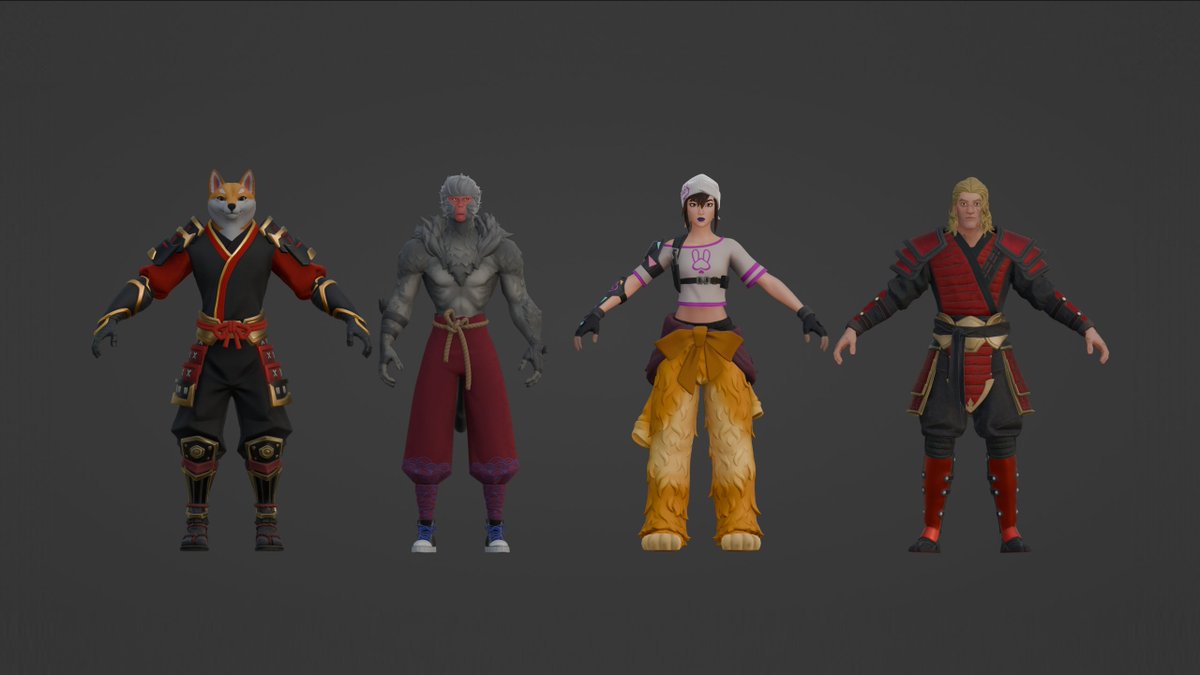 WizarMakes's tweet photo. Recent characters I made for @Top5Gamingx ! https://t.co/Kq77MjNBjk