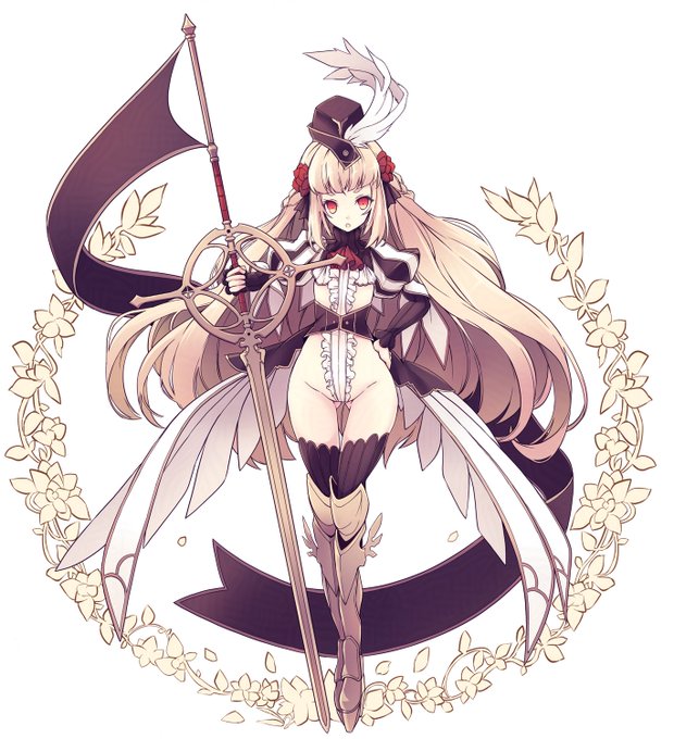 今年描いた中でも大分お気に入りの子 