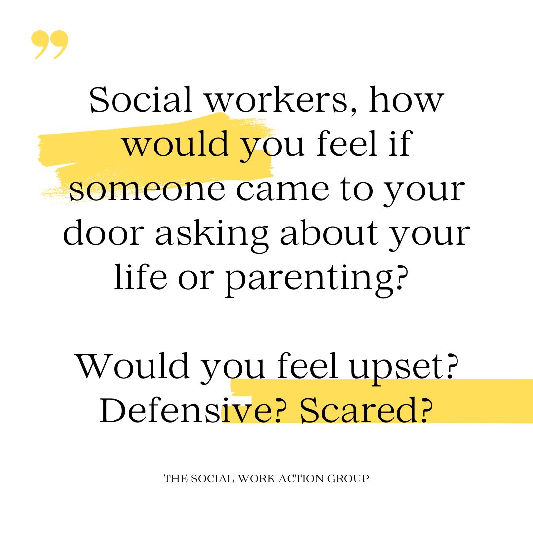How would you feel? 

Let’s show grace, empathy and compassion to parents and families always.

Life is often more complex and nuanced than it first appears.

Let’s demonstrate what compassionate and person-centred social work really is.

Share your thoughts below 👇