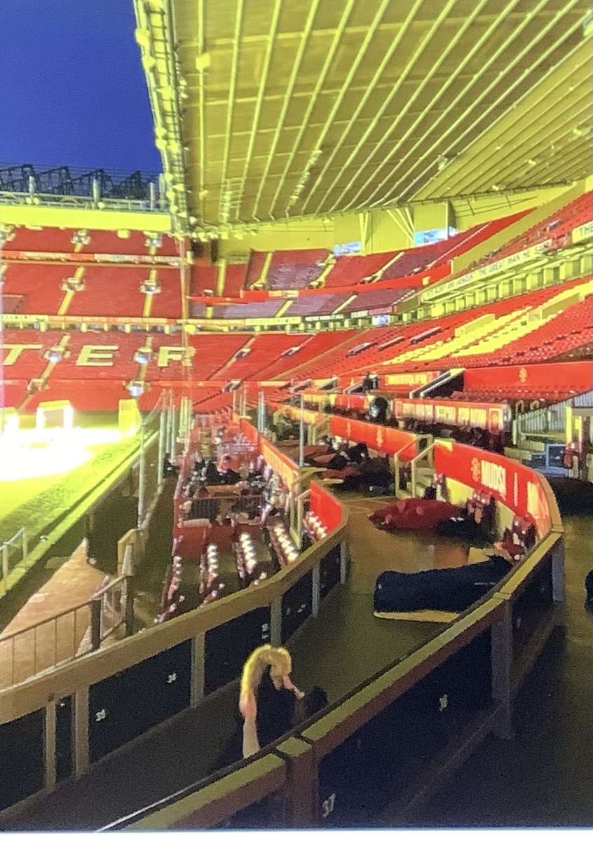 We wanted to say and an amazing well done to Mr Bond and the all the other people who camped out at @oldtraffordsleepout on Friday night and who have managed to raise over £30,000 to raise money for the homeless. What an amazing act of kindness. #allsaints