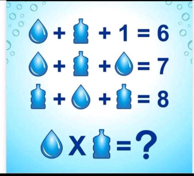 Brainy_Bits_Hub's tweet photo. Can you guess the right Answer ❓ #riddle #math #IQ #Quiz https://t.co/2wwWRYIrjn