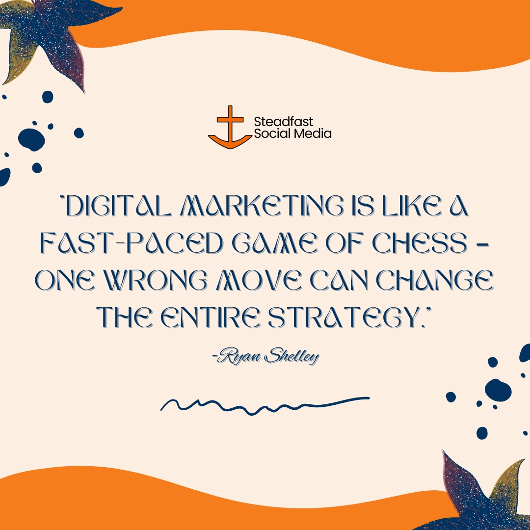 steadfastsocial's tweet image. One wrong move in digital marketing can change the whole game! ♟️

#MarketingStrategy #DigitalChess #StayAhead