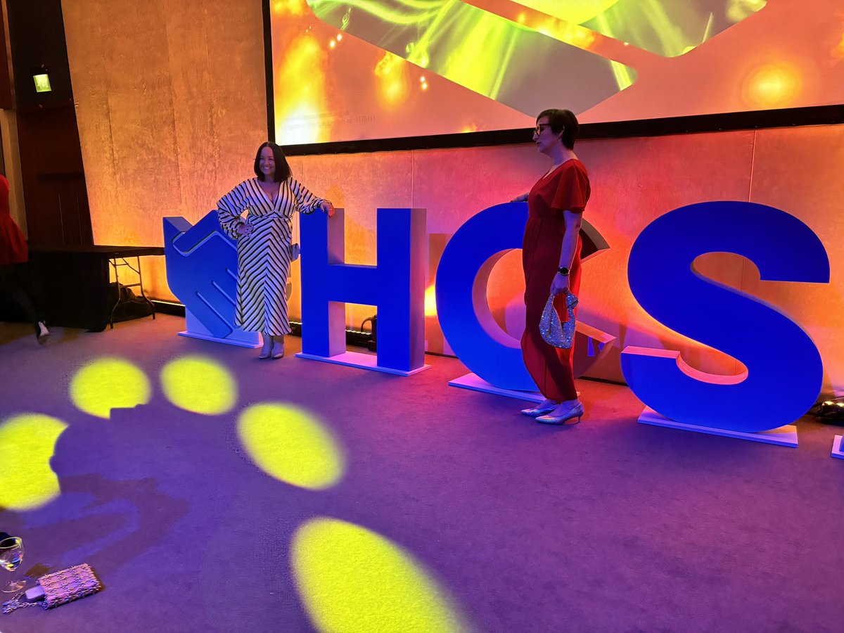 HCSAprocurement's tweet photo. One of the highlights of the HCSA Gala Dinner 2024 was seeing everyone loving our new giant logo letters and making use of them for photos! #HCSA24 #HCSAAwards24 https://t.co/OROibmpVFn