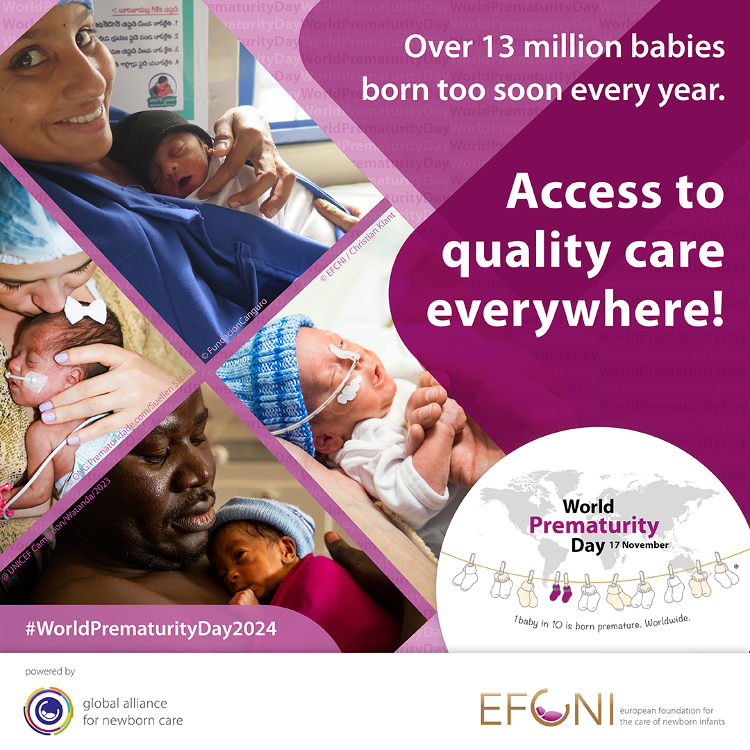 💜 Today is #WorldPrematurityDay2024! We’re raising our voices for the 13+ million babies #BornTooSoon every year, calling for “Access to quality care everywhere!” 🌍👶

Thank you to our community for your activism - online &amp; offline. Let’s make a difference!#WorldPrematurityDay
