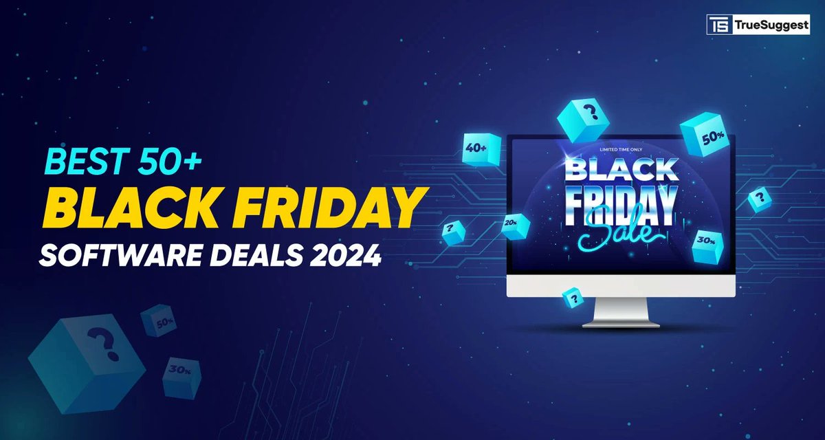truesuggests's tweet image. 🎉 Don’t miss out! Explore the BEST #BlackFridaySoftwareDeals at TrueSuggest. 💻 From productivity tools to design software, save BIG this season! 🛍️ Start your shopping spree &amp;amp; grab amazing discounts now. 🔗
👉 shorturl.at/xoQ1c

#Deals #BlackFriday2024 #TrueSuggest