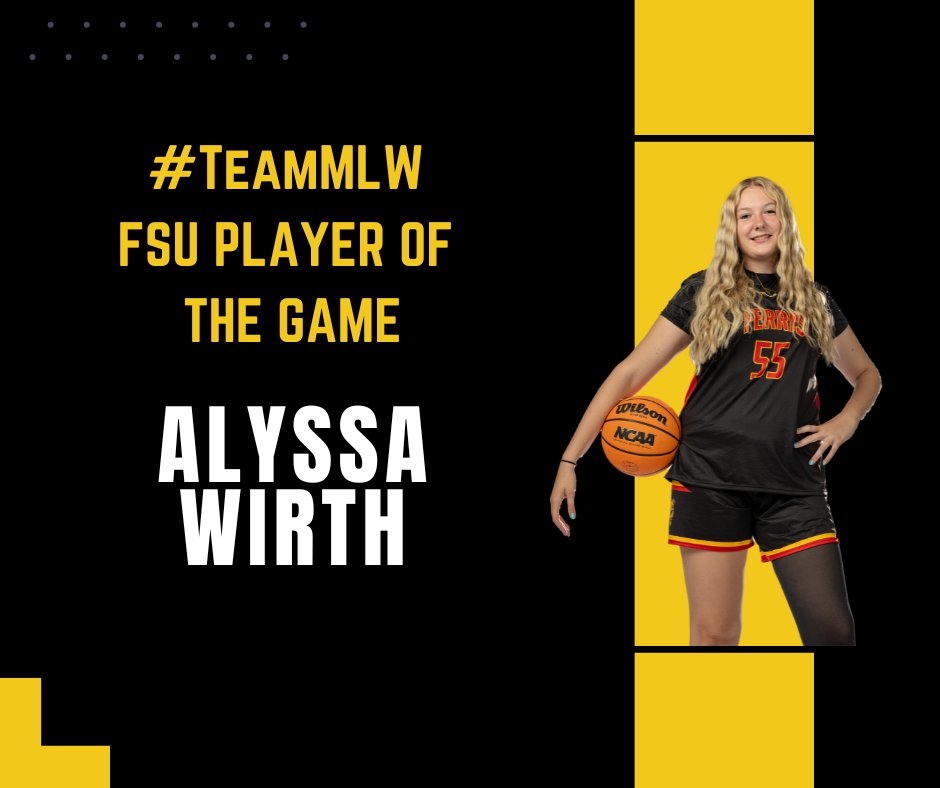 Alyssa led the Dawgs over Great Lakes Christian in a 103-50 victory. The 6'5" freshman gave a glimpse of the future in her breakout performance. 

#TeamMLW #FerrisStateWBB #DaysOfOurDawgs #NIL #BestGamePlan #MitchLyonsWealth #winretirement