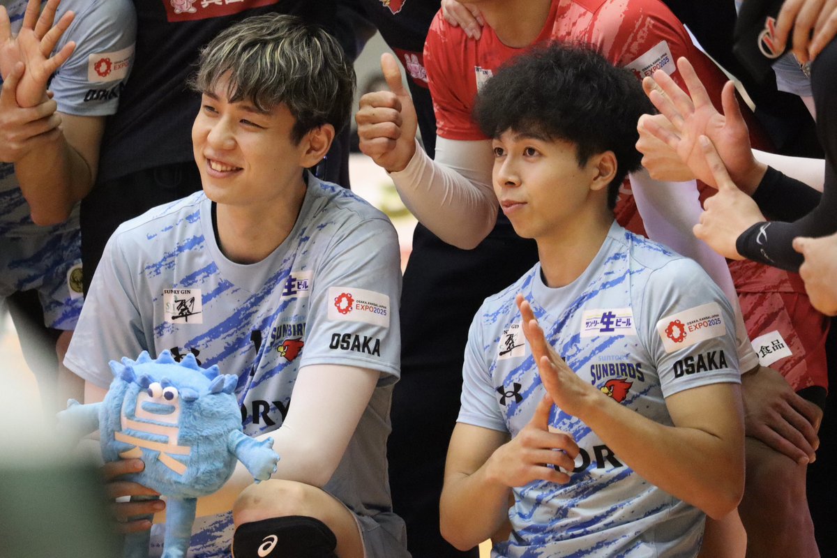 2024.11.16

「1番」＋「5番」で6勝目⭐

#小野寺太志 選手
#下川諒 選手
#サントリーサンバーズ大阪