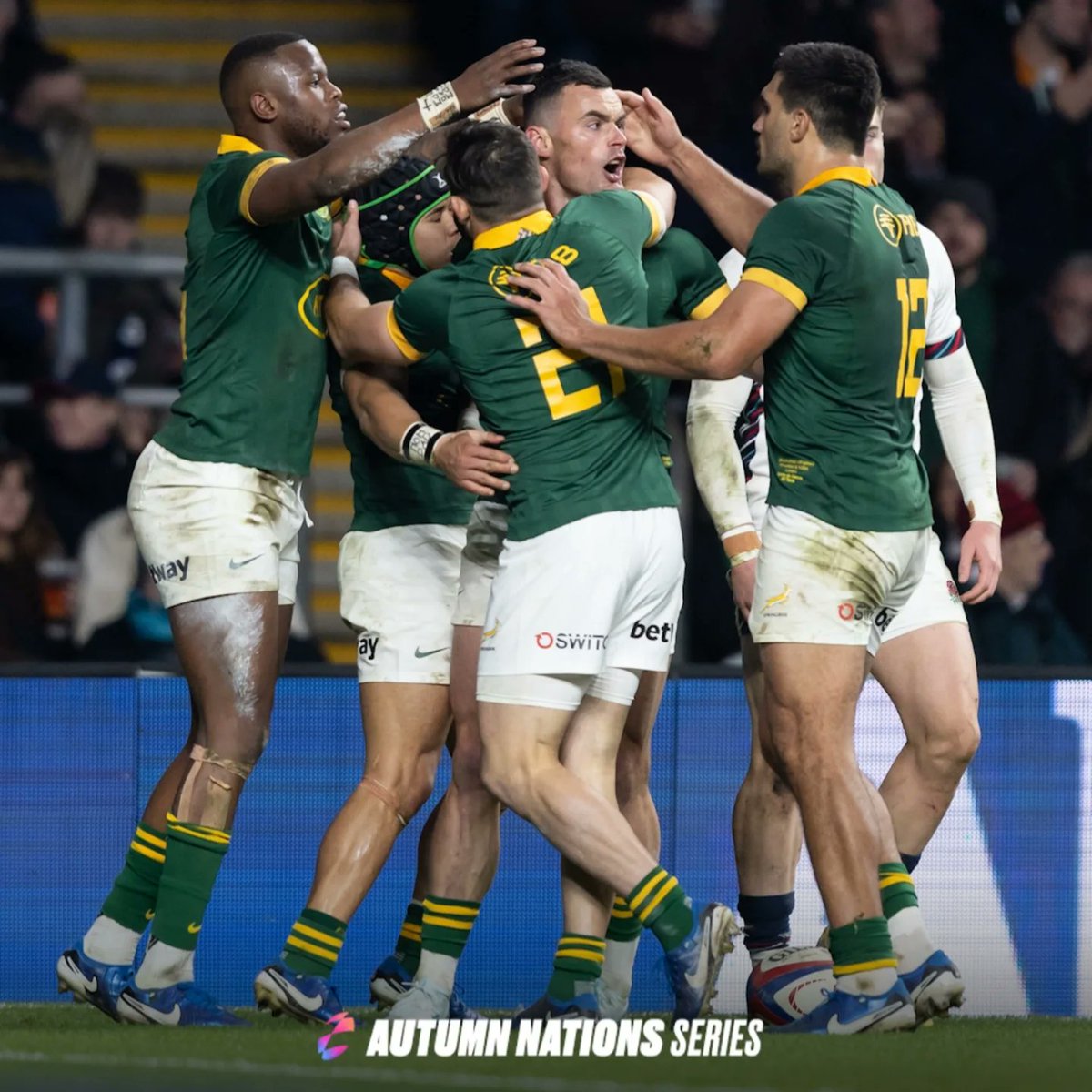 CheslinKolbe's tweet image. Thank you Twickenham 🙏 We go again 🇿🇦