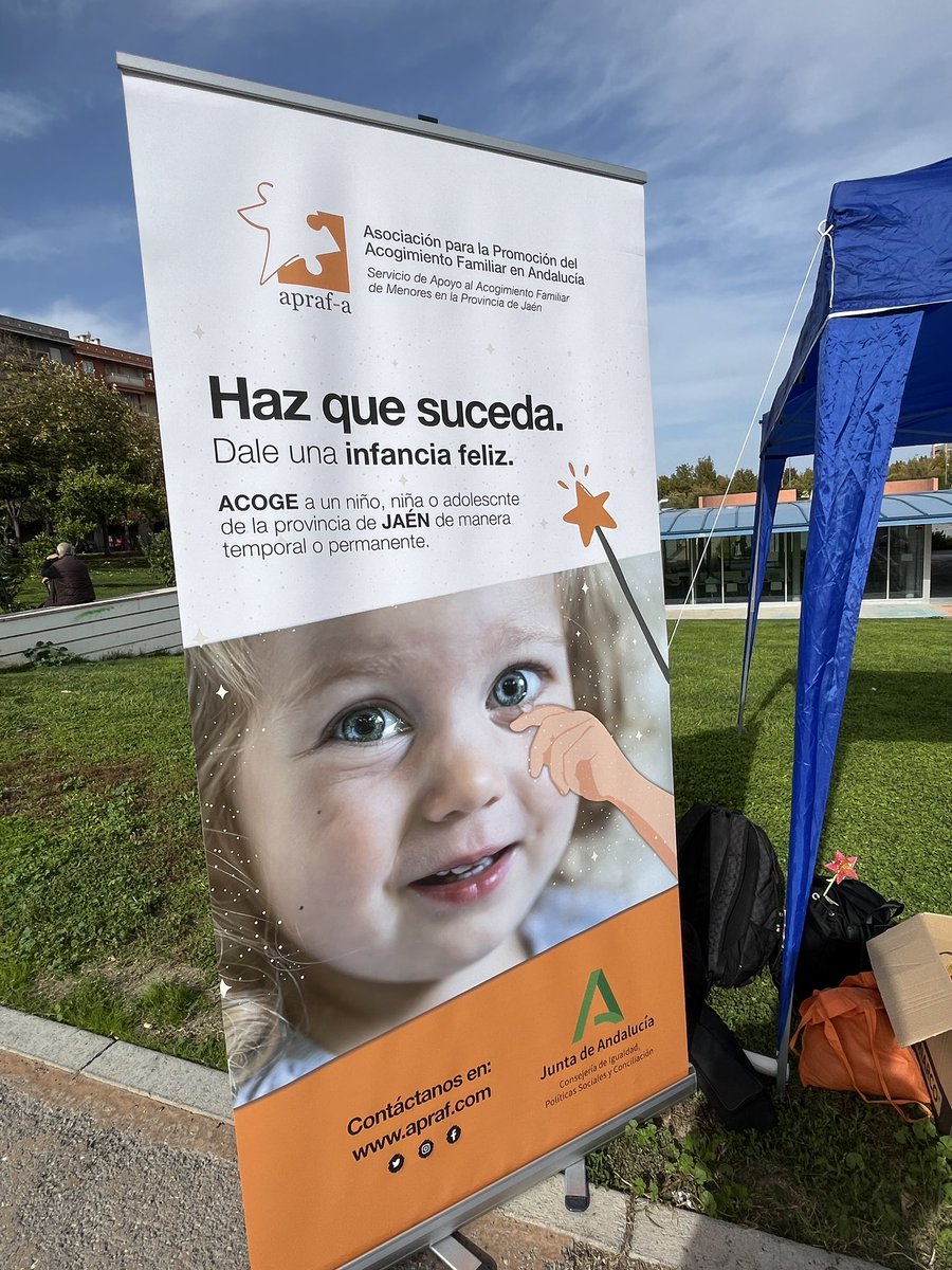 participajaen's tweet photo. Hoy, @APRAF está celebrando las V JORNADAS LÚDICAS INFORMATIVAS. 

@participajaen les apoya a llegar a todas esas familias que abren su hogar a l@s niñ@s que lo necesitan hasta volver a sus familias biológicas

Familias colaboradoras, de acogimiento, de adopción…toda la ℹ️ aquí! https://t.co/DC9qz9f4gO