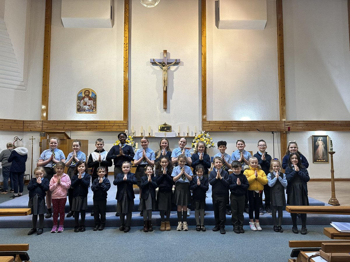 Well done to the children who participated in CEW Mass by singing hymns, saying bidding prayers, leading the offertory, speaking about their faith, altar serving and playing in the band - we are so proud of you all. Thank you to Fr Paulinus for welcoming us and inspiring us. 🙏