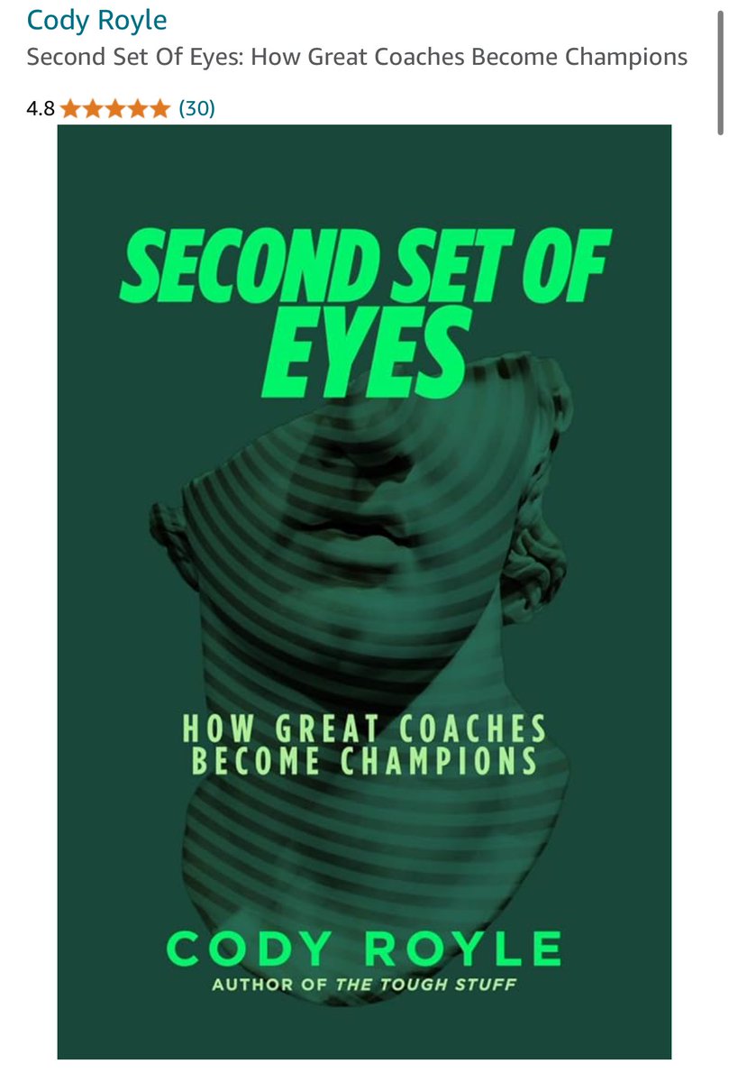 M_V_Samuels's tweet image. Thank you again @ingham_steve for introducing me to @codyroyle book “second set of eyes” on the consistently insightful @support_champs pod! Great read exploring who coaches the coach! @MrZachG @GoldDustPodcast @teacherhead @stu_arm @Marianne_D1
