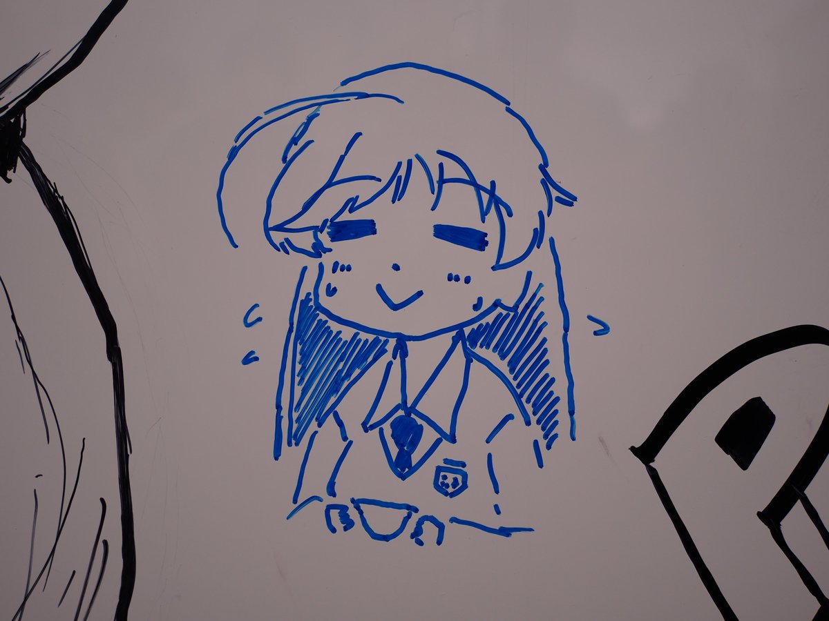 今回も開始時かららくがきバスに居た。
合計3か所に小さく描いてある。走り始めが怖…楽しみだねぇ 