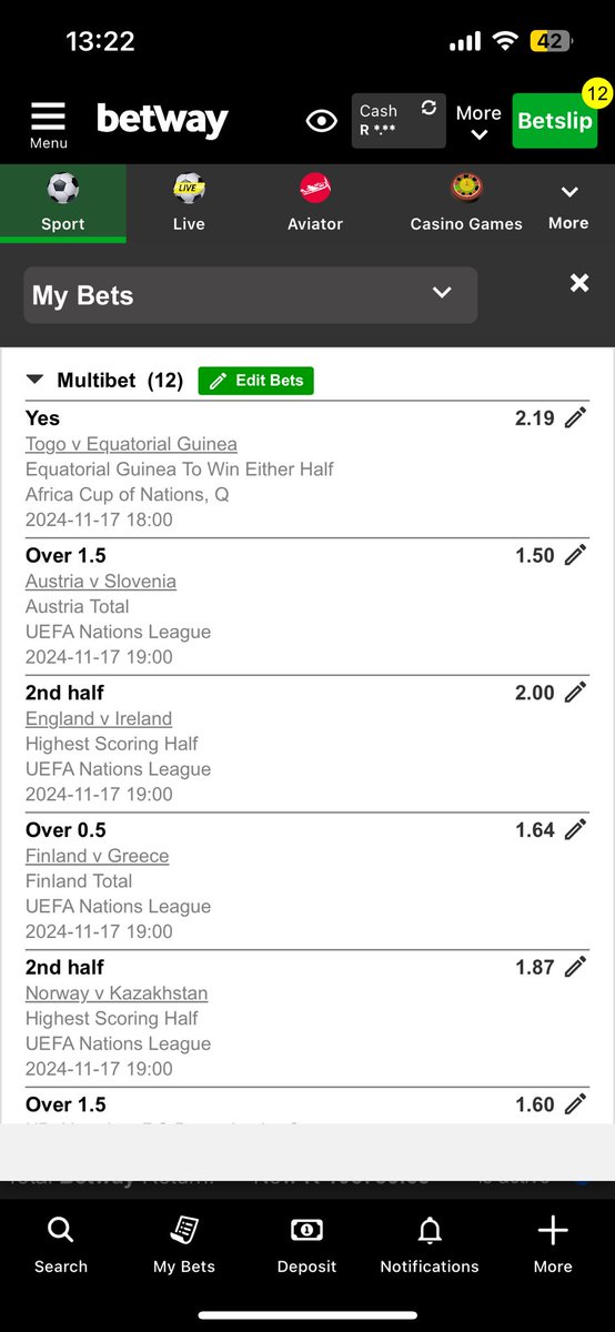 mr_rigo_'s tweet photo. Aim for a huge cashout 🥺❤️
Make sure you don’t miss this one ! It’s a boom 💥 
Jump in 😎💰💸💚x1 loading

I just placed a bet with Betway. Tap here to copy my bet or search for this booking code in the Multi Bet betslip https://t.co/OdeXNC6lWY

Voucher giveaway at 16:00,retweet https://t.co/xf29dvtbvC
