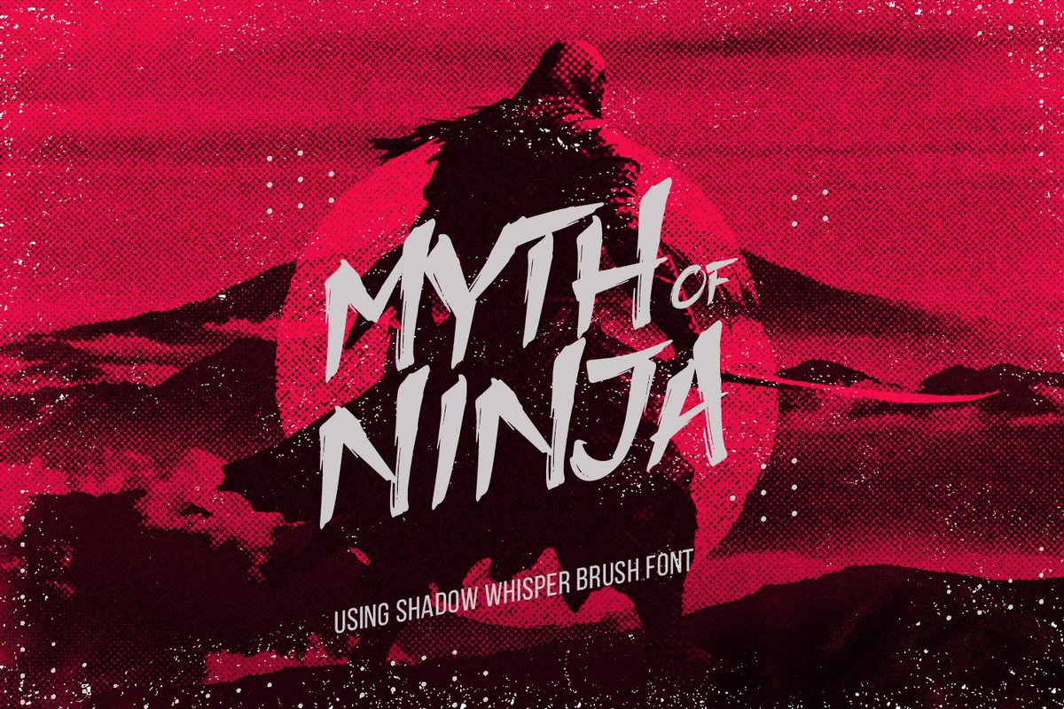 tkzgraphic's tweet photo. Shadow Whisper is a organic, slightly imperfect lines font inspired by Japanese calligraphy create creativity, warmth, and authenticity that will captures attention.

Checkout Shadow Whisper – https://t.co/7Yd6J42GZI

#Type #TypeDesign #Font #FreeFont https://t.co/9CakfbWA4C