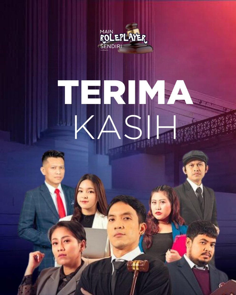 Mari kita percaya bahwa dari masa lalu yang penuh luka, lahir kekuatan untuk
menciptakan masa depan yang lebih baik.

Terima kasih dan para petugas harap kita bisa bertemu ditempat yang lebih baik nantinya. Sampai
jumpa!