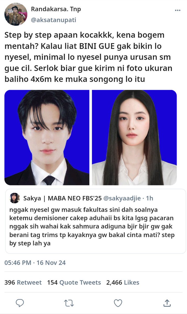 bini gue 

— lee jeno few tweets au #aksamur
