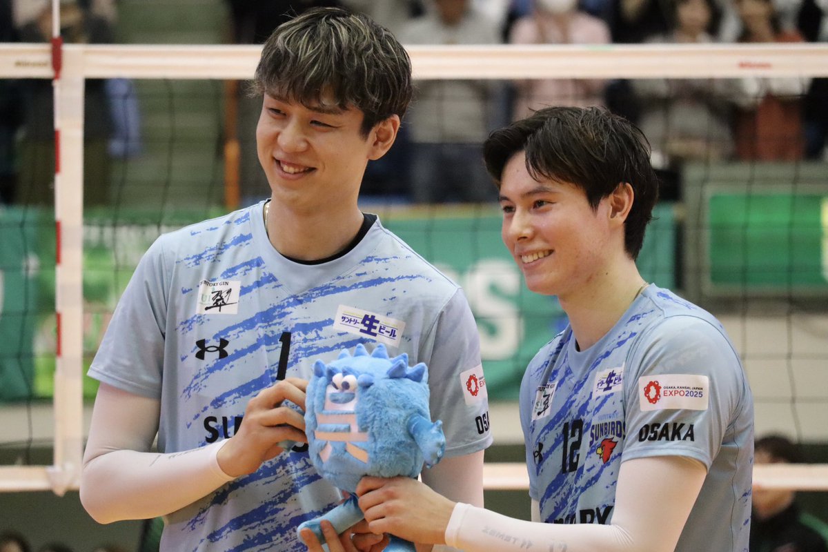 2024.11.17

#小野寺太志 選手
#髙橋藍 選手
#サントリーサンバーズ大阪