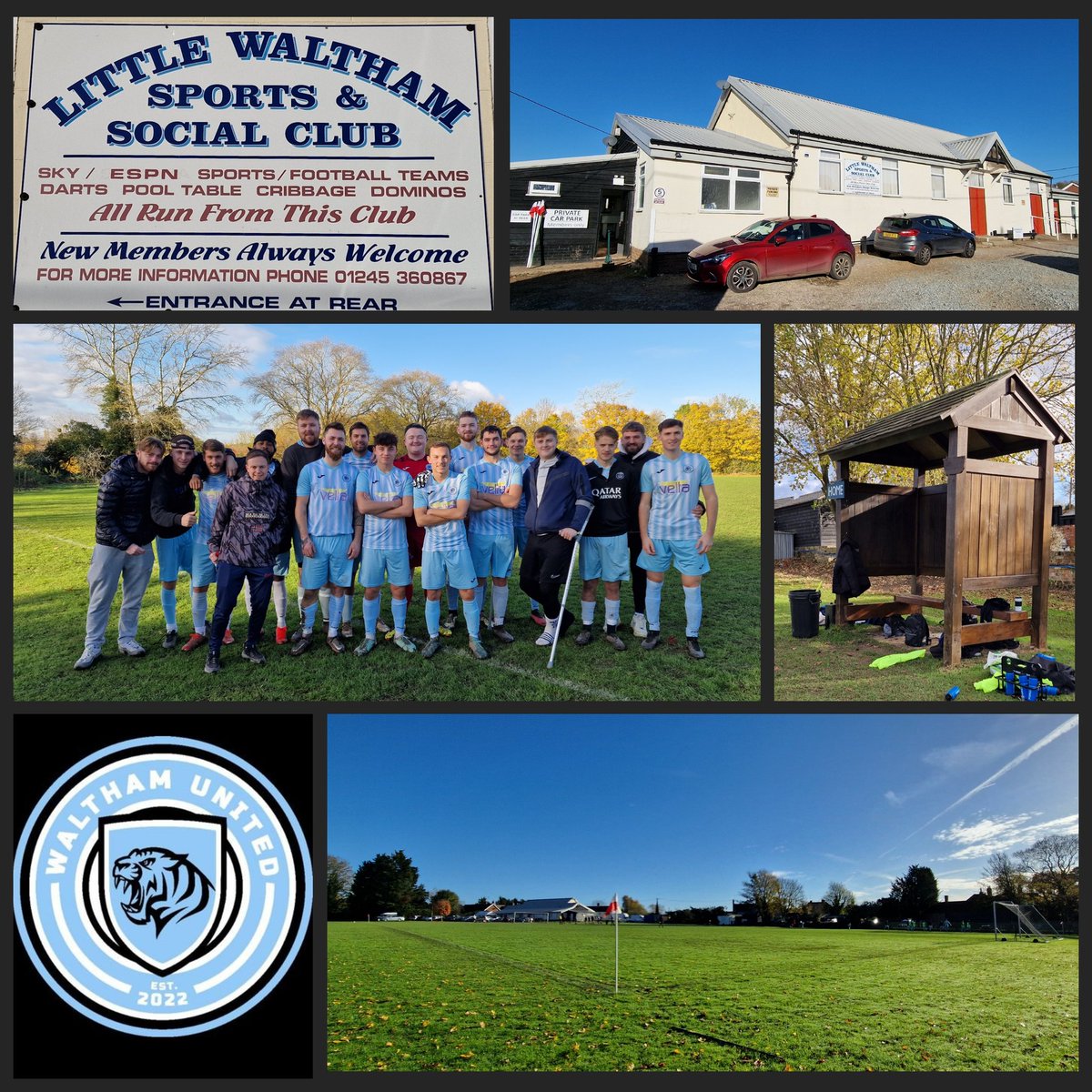 KevWHU42's tweet photo. First visit to Little Waltham Sports Club for the @chelmsfordsunfl Division 1 game that ended @Waltham_United(0)2 @fcbroomfield Sunday CSL(3)4. Att:22
Tigers fought back against 100% Broomfield for a respectable scoreline.
Best wishes to both sides for the season. 
#groundhopping https://t.co/23TKA0iTNI