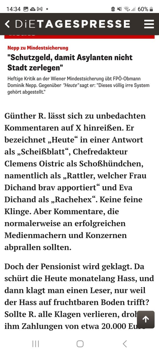 epa_nit's tweet photo. @Anwalt_Jun "Scheissblatt", "Rattler", "Rachehex" waren die Beleidigungen, deren Ziel KEINE Politiker waren. Ösipresse bezeichnet #dichand als "Herzlos-Herausgeberin". Ich möchte schon vom #herzlosHabeck lesen, die Fälle sind so ähnlich. https://t.co/eTB4EhZ5uA