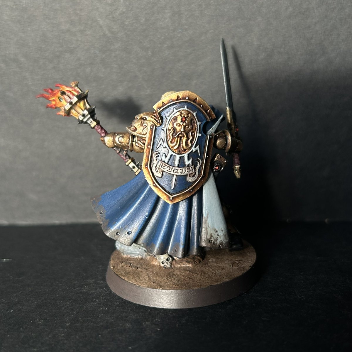 pmetcalfe81's tweet photo. Knight-Questor. The last model from the Stormcast half of the #skaventide box. #paintingwarhammer #warhammeraos #ageofsigmar #stormcasteternals #hammersofsigmar #knightquestor #warhammercommunity @warhammer https://t.co/YIOrL5Kj6C