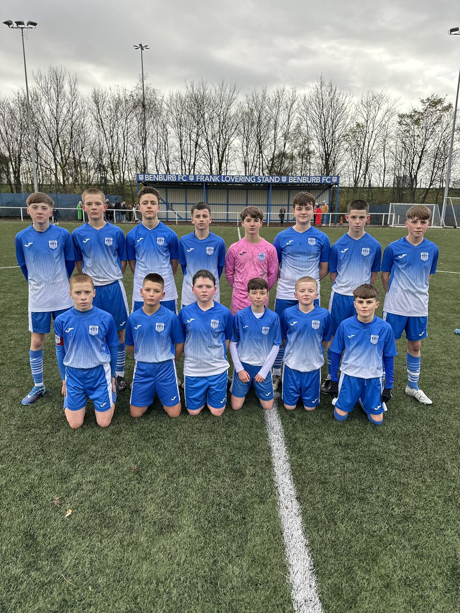 BenburbFC2011s's tweet photo. Good win in the Regional Cup with goals from all over the pitch and a good all round performance.

John⚽️⚽️
Blair⚽️⚽️
Shay⚽️
Cooper⚽️

MOTM - Jacob👏🏼
Back after injury, superb attitude &amp; work ethic to get himself back fit.

Full of energy in midfield today to drive his team on. https://t.co/aTBmmQzlii