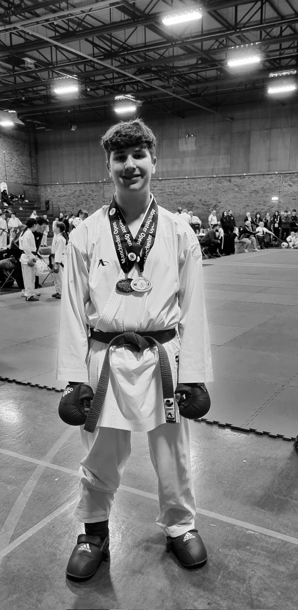Well done son #kumite <a href="/redtigerkarate1/">Red Tiger Karate Club</a> Manchester Youth Open Karate Championships 2024