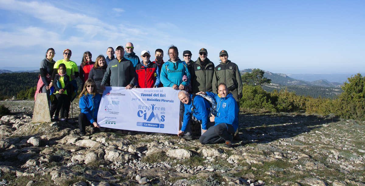 piliriuss's tweet photo. Avui #respirem per #LaMarato3Cat al Tossal del Rei al #massisdelport. El punt més occidental de Catalunya q fa de frontera amb País valencià, Aragó i Catalunya. @FEEC_cat @CERefalgari Centre Excursionista D'Alcanar. @som3cat @eltempsTV3 https://t.co/eNxl2TWeIY