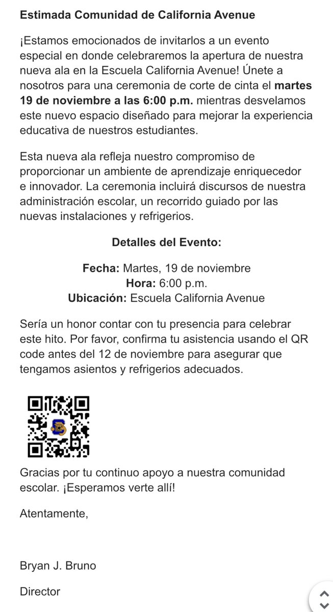 California Avenue tweet media