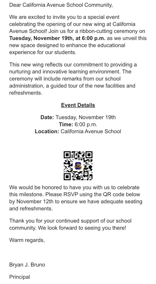 California Avenue tweet media