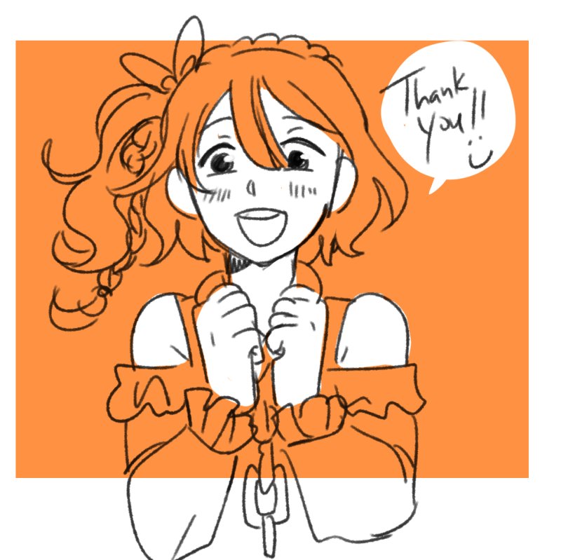 Thank you to the first donation!! Here's your Momo Kisaragi ^^ 

Donate to help me afford wrist surgery and get your own sketch here: ko-fi.com/denpasei/goal?…