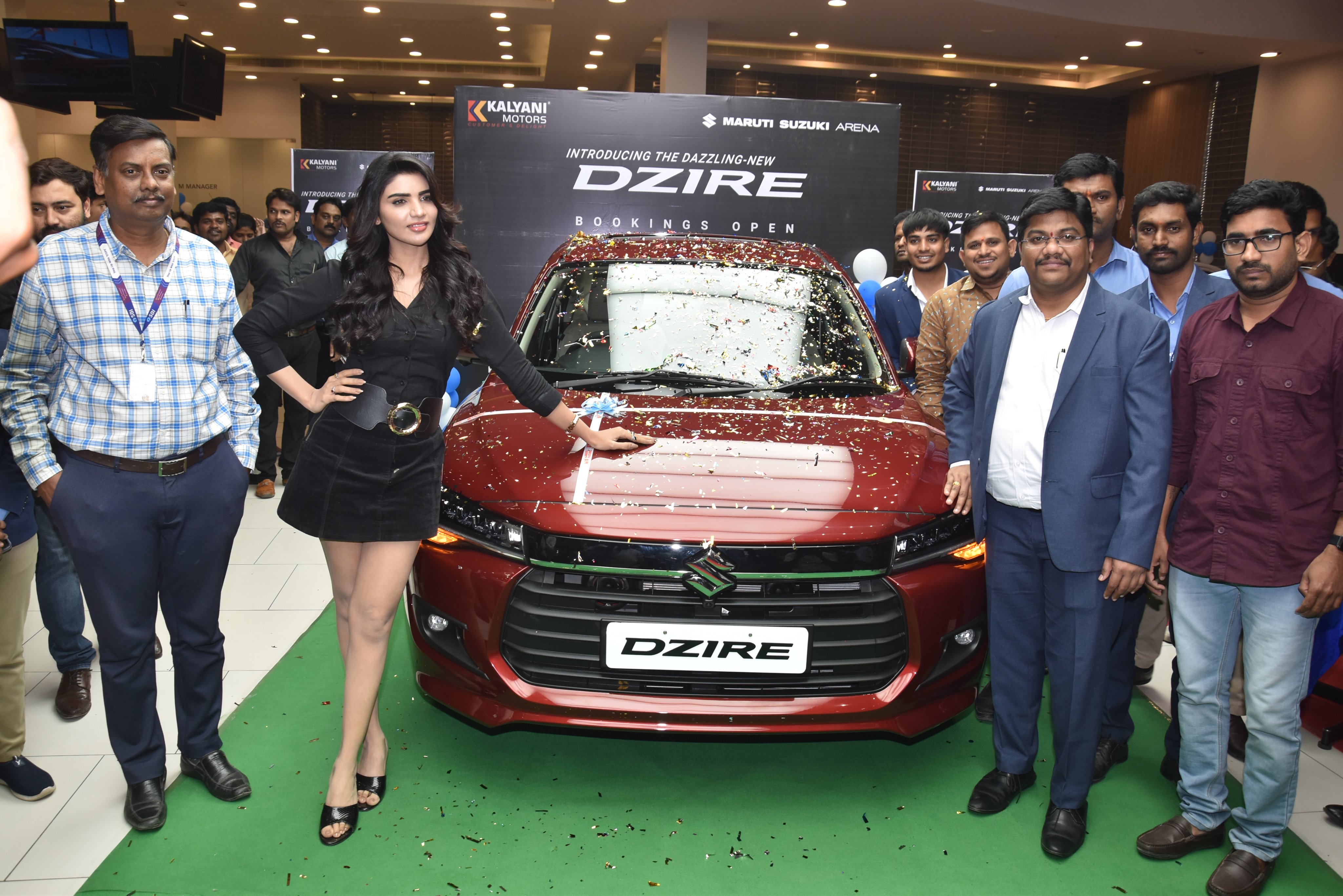 Ample Reach PR on X Jabardasth Varsha unveils the All New Dazzling Dzire at Maruti Suzuki Arena kalyani motors in LB nagar Hyderabad JabardasthVarsha MarutiSuzukii DazzlingNewDzire AmpleReach KalyaniM...