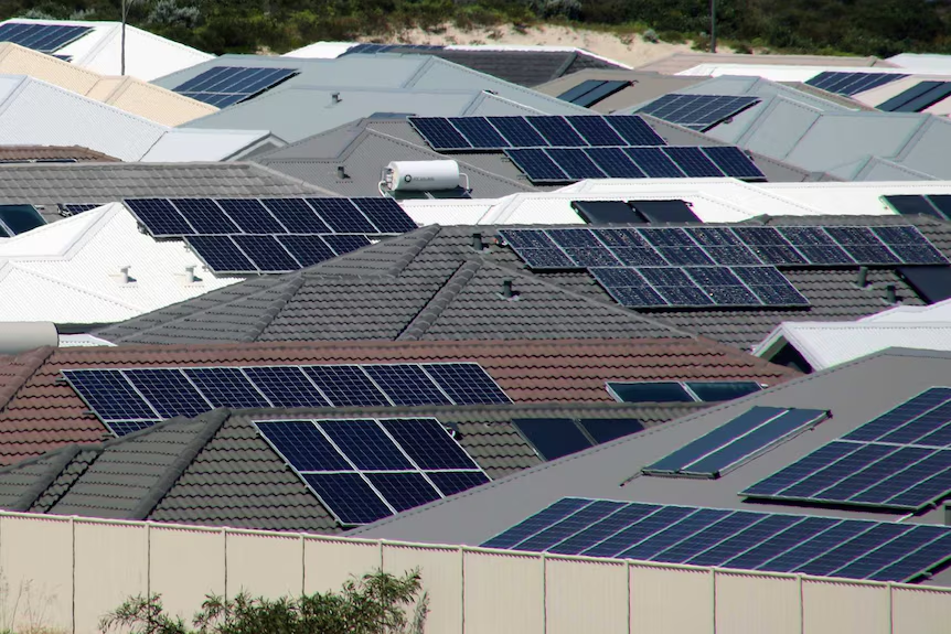 Enough sun falls on the roof of the average suburban house in Australia to supply a surplus to their daily electricity needs

enough surplus to power  their daily drive as well