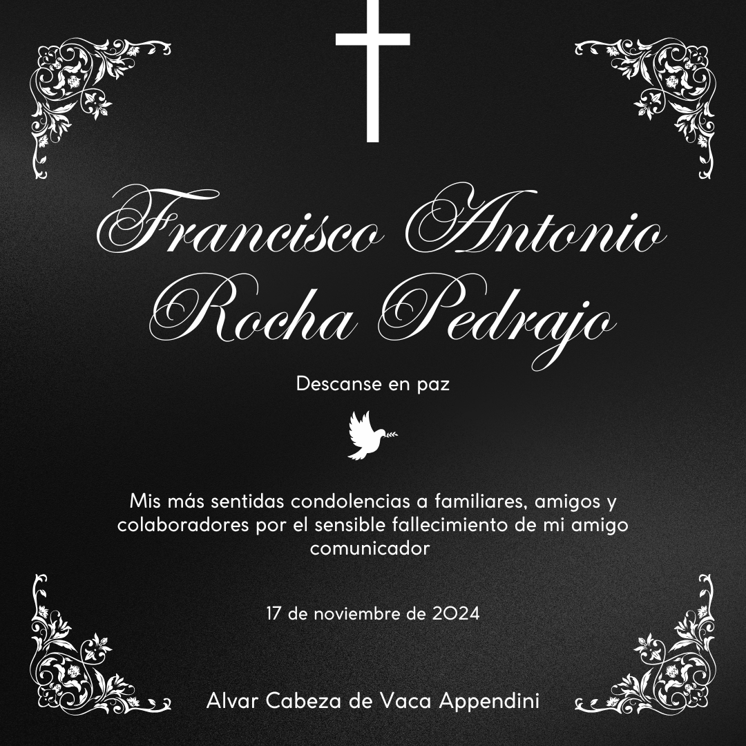 Alvar Cabeza de Vaca Appendini tweet media