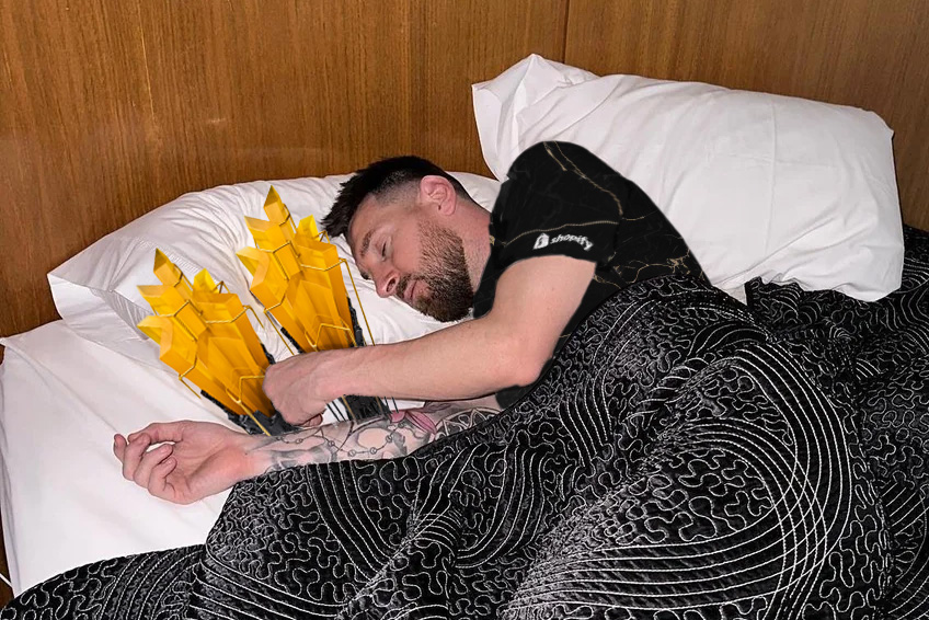 ShopifyRebels's tweet image. SLEEPING EXTRA GOOD AND COMFY TONIGHT  🏆🏆