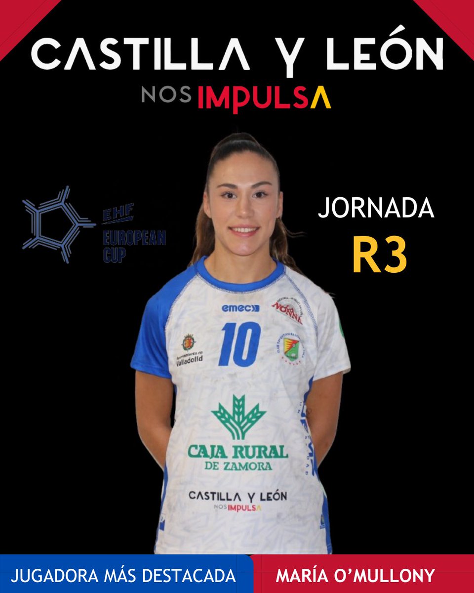 Castilla y León nos impulsa, también en Europa, con María O’Mullony

#CastillayLeónNosImpulsa #EHFEuropeanCup #R3