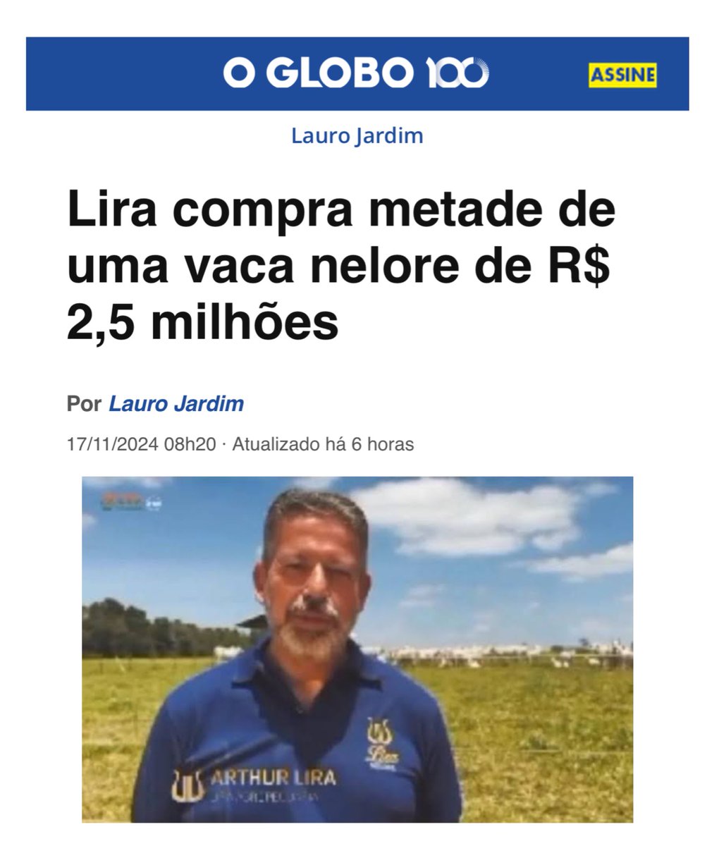 Tá explicado porque são contra a taxação de grandes fortunas.