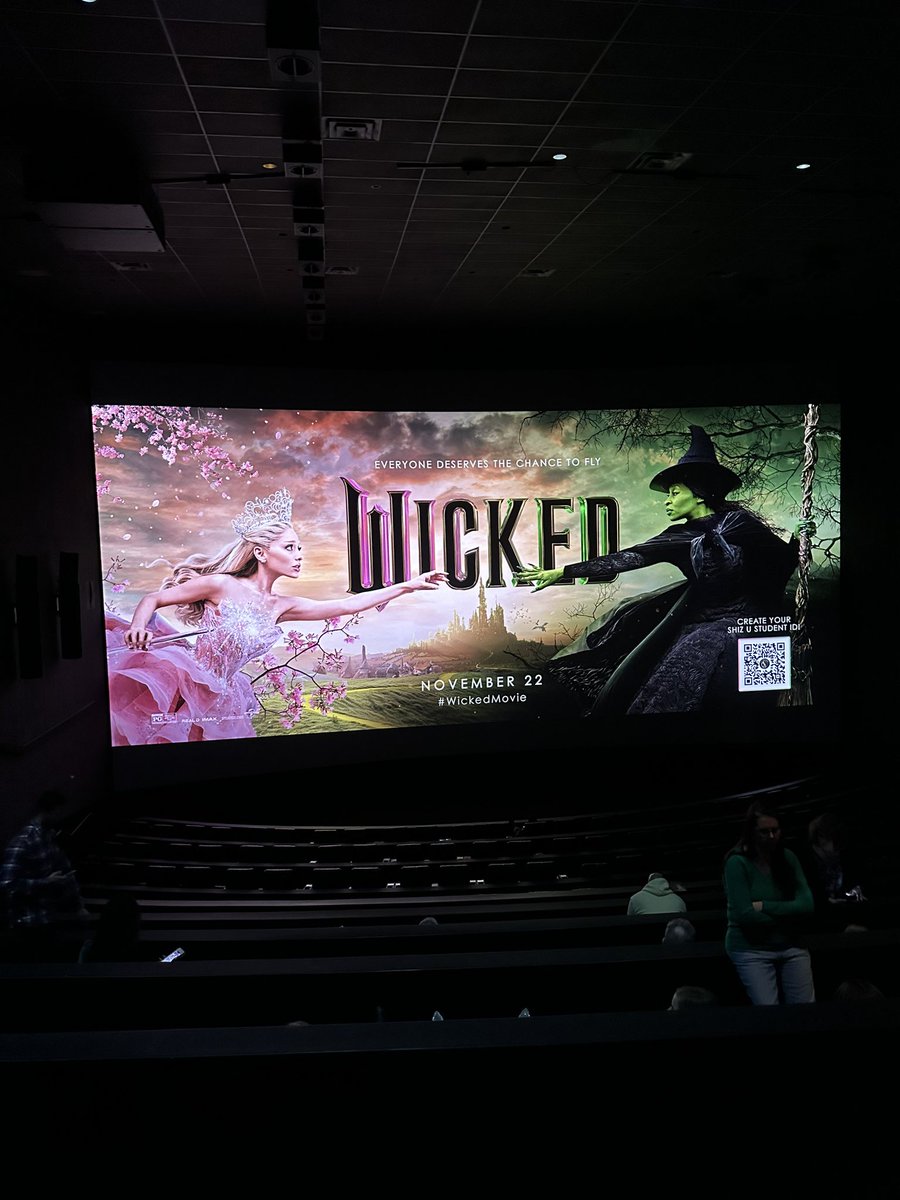 Now watching #Wicked