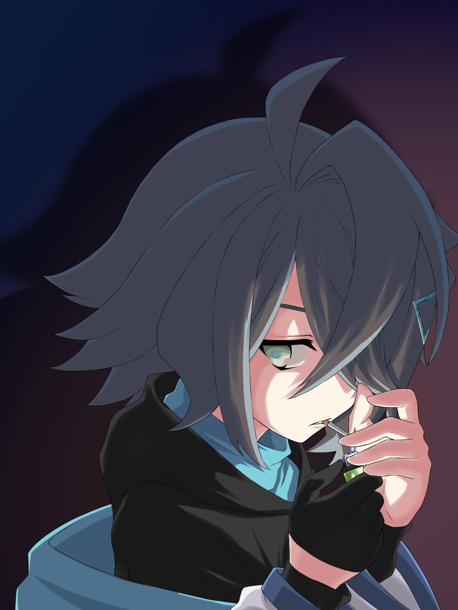 #エェ絵
なかなかダークな雰囲気に仕上がりました